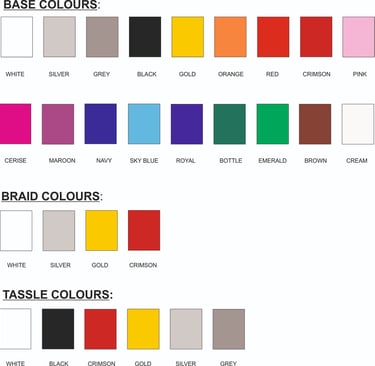 Honours Caps Colours Available