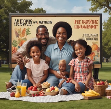 A collection of banners from different affiliate programs.