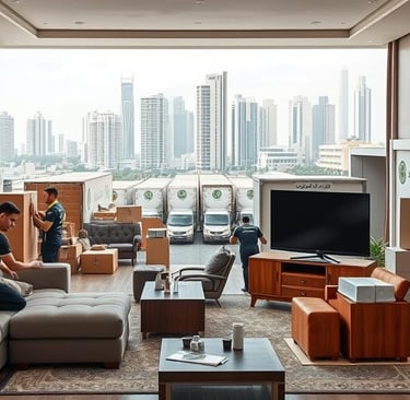 نقل عفش سريع وآمن بالكويت