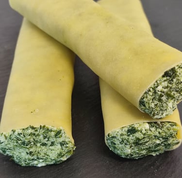 canelones ricotta y espinacas