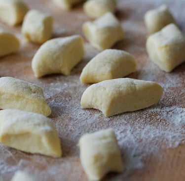 Gnocchi sulla spianatoia