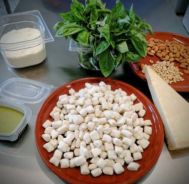 ñoquis e ingredientes