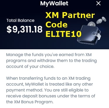 XM PARTNER CODE ELITE10