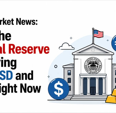 why the fed is moving eurusd and gold right now