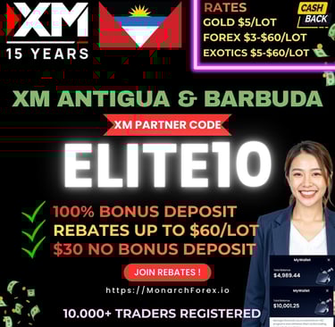 xm antigua and barbuda partner code elite10