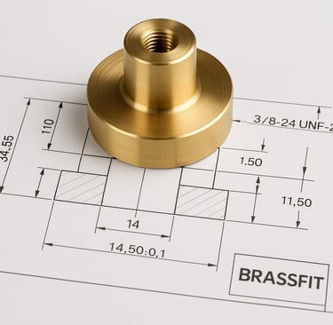 Brass Machined Components
