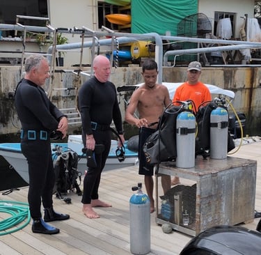 Dive Preparation