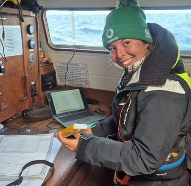 At the Navigation Station in Wind Shift