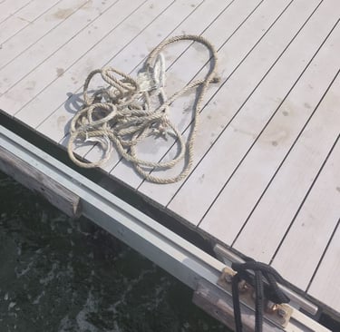 rope around our prop