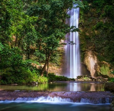 Tenaru Falls Solomon Islands sailing adventure