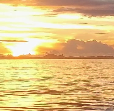 Sunrise in Palau