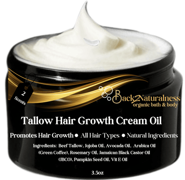 back2naturalness tallow hiar growth oil cream