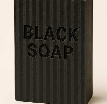 an image of black soap