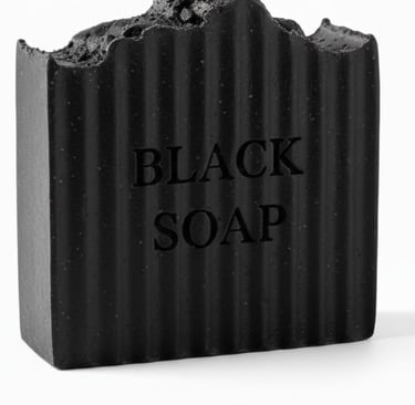 unscented black soap back2naturalness