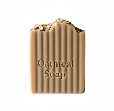 an image of oatmeal soap