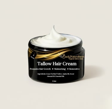 tallow hair growth cream by back2naturalness