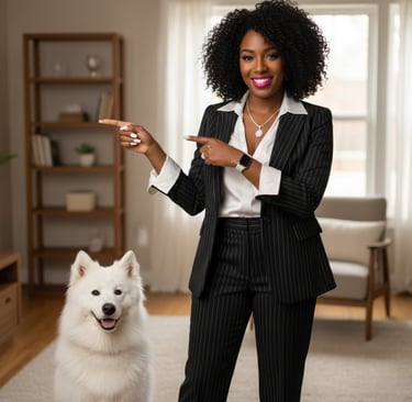 a black lady pointing to the sign up sheet for Back2naturalness 