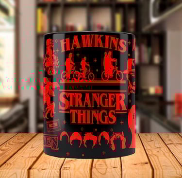 Canecas Stranger Things Shopee