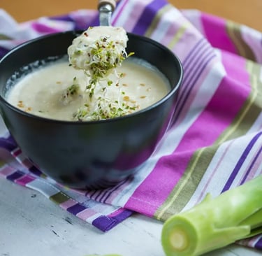 Fondue de poireaux de grand mère