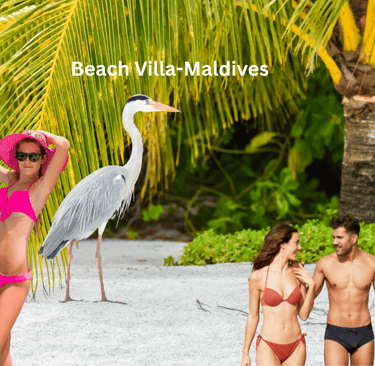 Beach Villa in Maldives