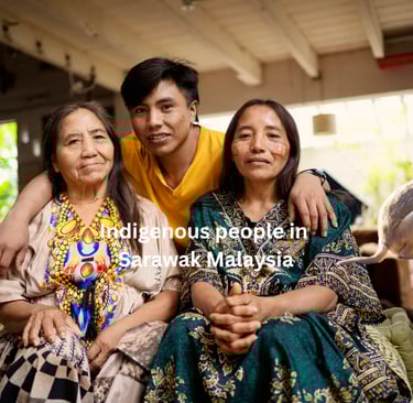 Indigenous people in Sarawak