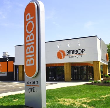Bibibop Asian Grill Store Exterior Design