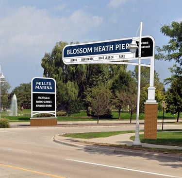 Blossom Heath Pier Gateway Sign