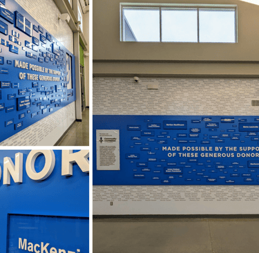 Goodwill Opportunity Center Donor Recognition Design