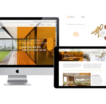 Home Connect Branding and Web Design
