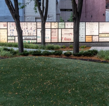 Cincinnati Library Monument Wall