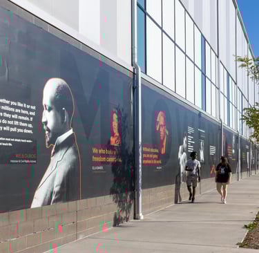 Louisville Urban League Sports & Learning Complex Cultural Wall Placemaking Civil Rights