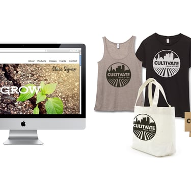 Cultivate Farm Store Branding and Web Design
