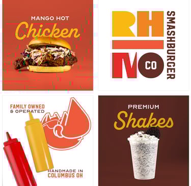 Rhino Smashburger Co. Brand Marketing Social Media