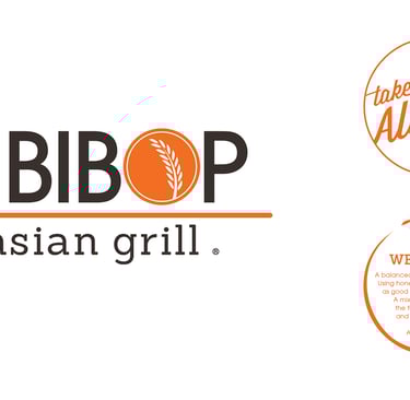 Bibibop Asian Grill Logo Tagline and Mission Statement Design