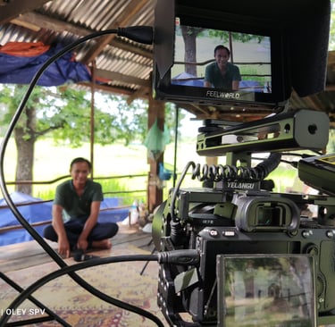 video production in laos, ຖ່າຍທຳວີດີໂອ