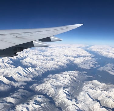 Rocky Mountains Flugzeug Hawai'i Annerschtwo