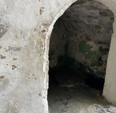 Kerker Verlies Sklavenfestung Cape Coast Castle Ghana