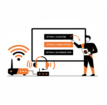 Consultancy services for business telephony, Wi-Fi, and communications solutions