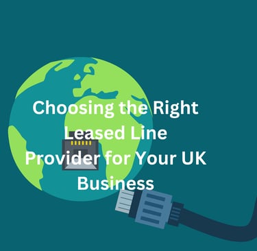 Leased Lines on a globe