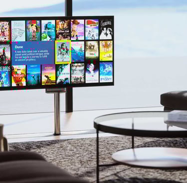 Motorized Out Of The Floor TV Lift