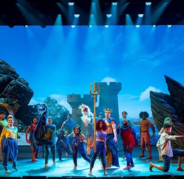 Disney Cruise Line theater performance of The Little Mermaid