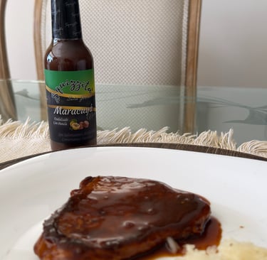 Recetas de cañón de cerdo con salsa de maracuyá en dulzado con panela