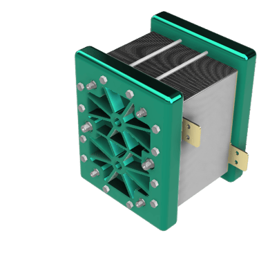Fuel cell stack render