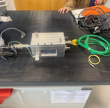 Battery failure chamber designed for X-Ray imaging