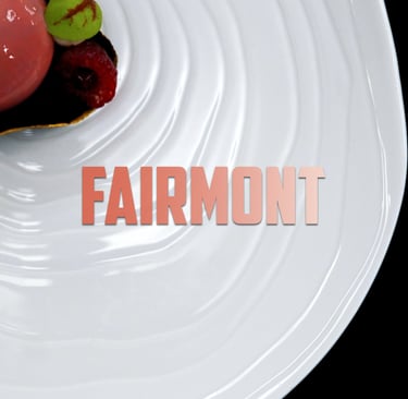 plat gastronomique du fairmont Geneva