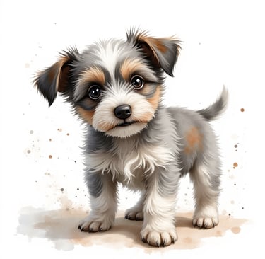 free cute dog clipart