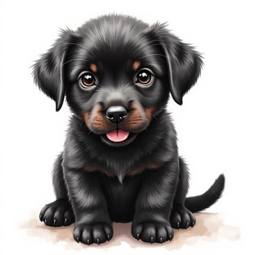 free cute dog clipart