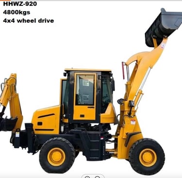 backhoe machines good versus mini excavators