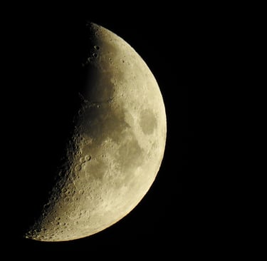 The moon