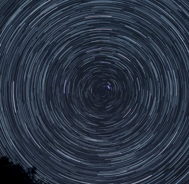 Star trails
